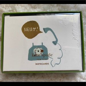 🆕🌸 Kate Spade ♠️ Notecard Set